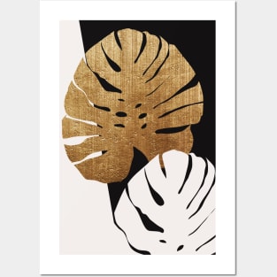 Monstera Leafs Posters and Art